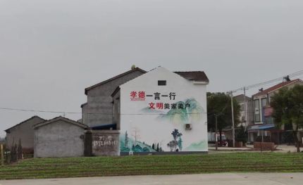 王屋新农村墙绘